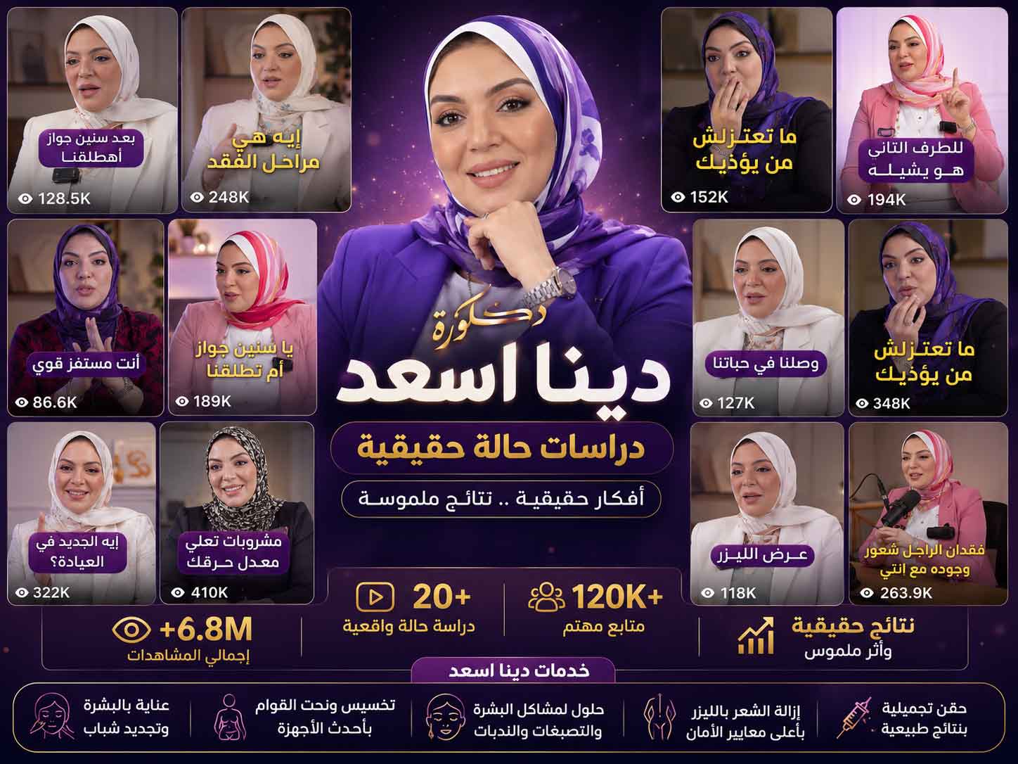 Dr. Dina Asaad — content proof